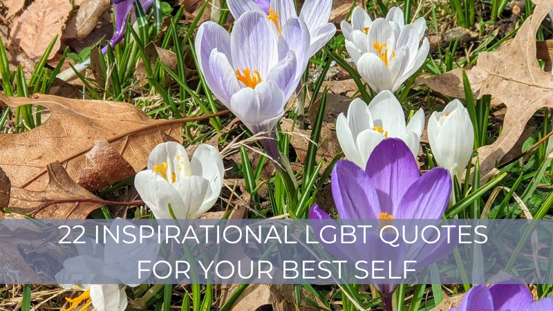 22 Inspirational LGBT Quotes for Your Best Self