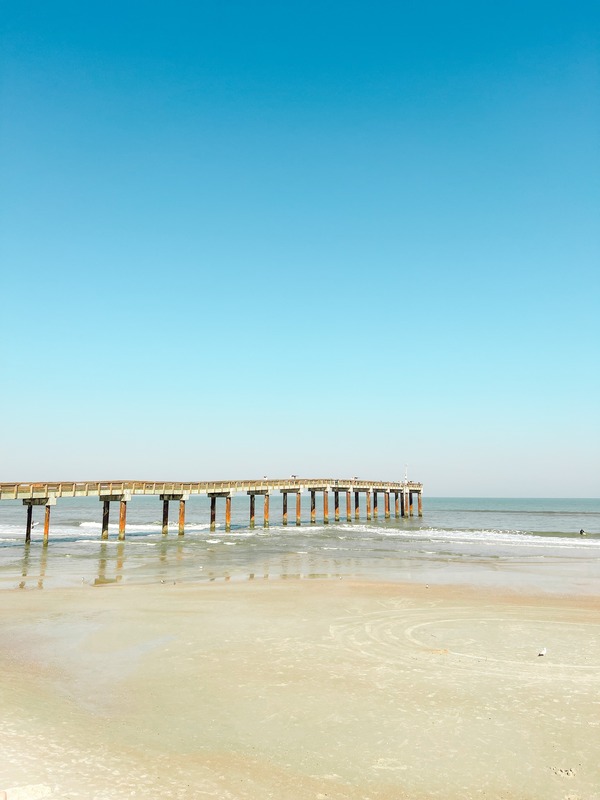 Photo of pier on St. Augustine beachh